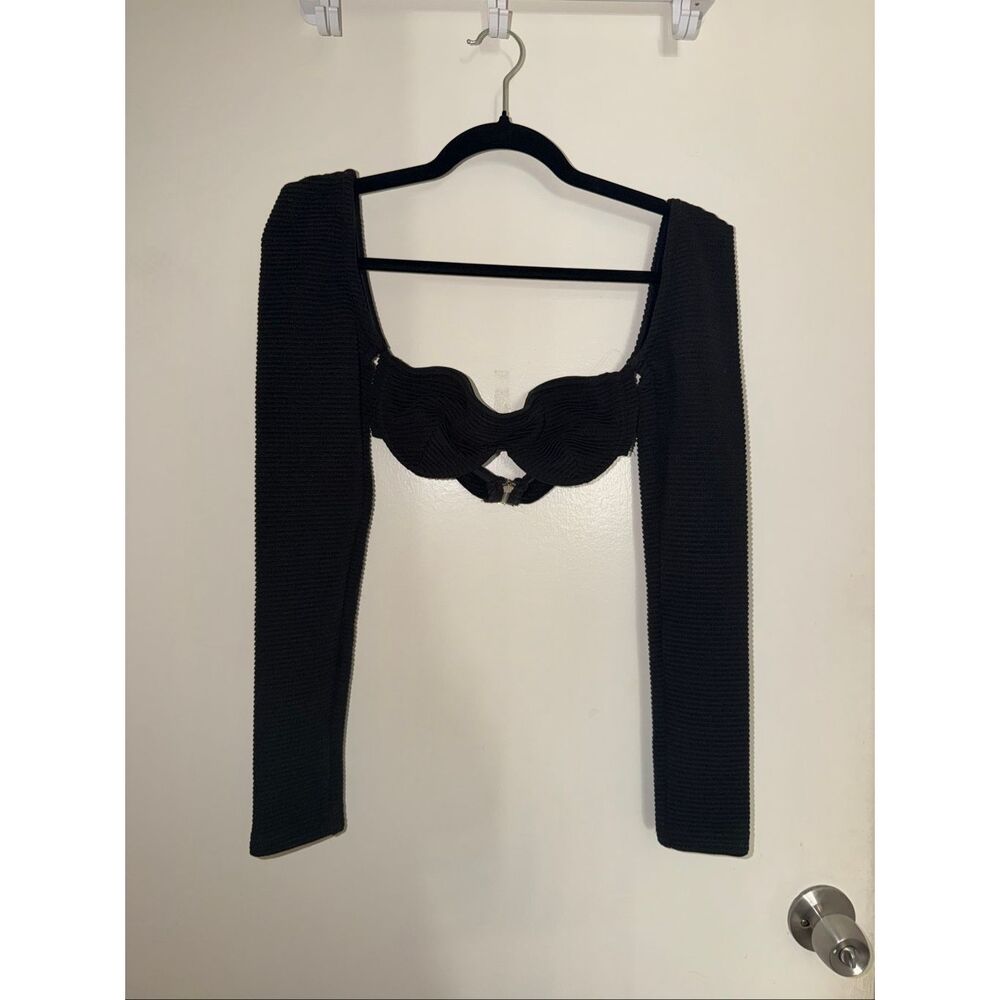 MATTE size XS black bra top
